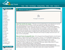 Tablet Screenshot of amitytravels.com